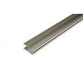 Profil maner Y ECO pentru perie, L=3000 mm, finisaj aluminiu