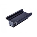 Profil model Gola vertical dublu 300, L=3000 mm, finisaj alb mat | aluminiu | negru mat