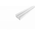 Sina dubla superioara pentru sistem SCIVO 80, L=4000 mm, finisaj alb | aluminiu | auriu mat | negru
