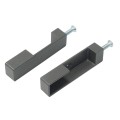 Suport suspendat V2 bara premium, pentru capete, set st+dr, finisaj gri antracit